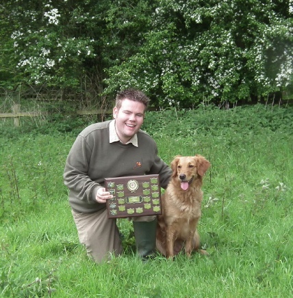 Carl with trophy